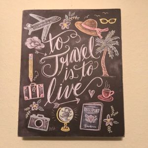 Travel themed Decor
